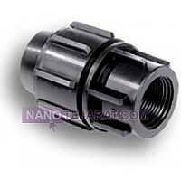 3-4x25 mm polyethylene female fitting 3-4x25 mm polyethylene female fitting